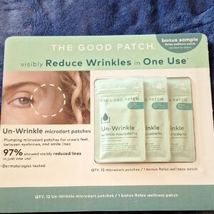 Un-Wrinkle Microdart Patches - Mint Green